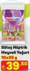 SÜTAŞ HÜPTRİK MEYVELİ YOĞURT 10X35 G SÜTAŞ HÜPTRİK MEYVELİ YOĞURT 10X35 G